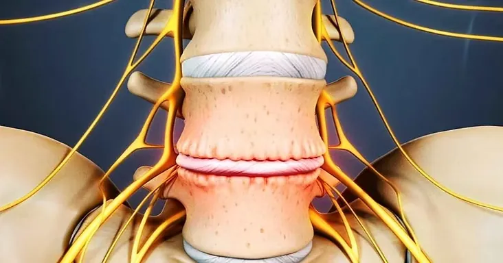 Degenerative lumbar spine with disc involvement potentially responsible for sciatica